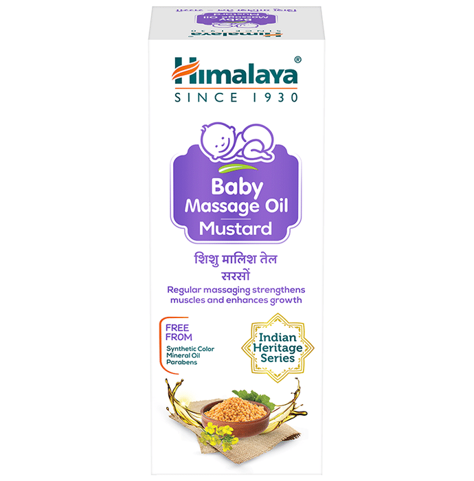 Himalaya Baby Massage Oil Mustard