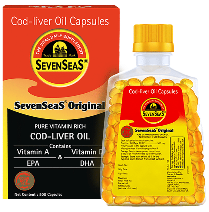 Seven Seas Original Cod-Liver Oil Capsule