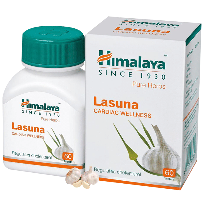 Himalaya Wellness Pure Herbs Lasuna Cardiac Wellness Tablet