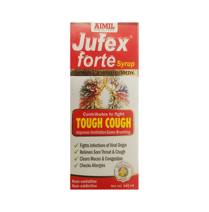 Aimil Jufex Forte Syrup by Aimil Pharmaceuticals India Ltd — photo 1 of 4