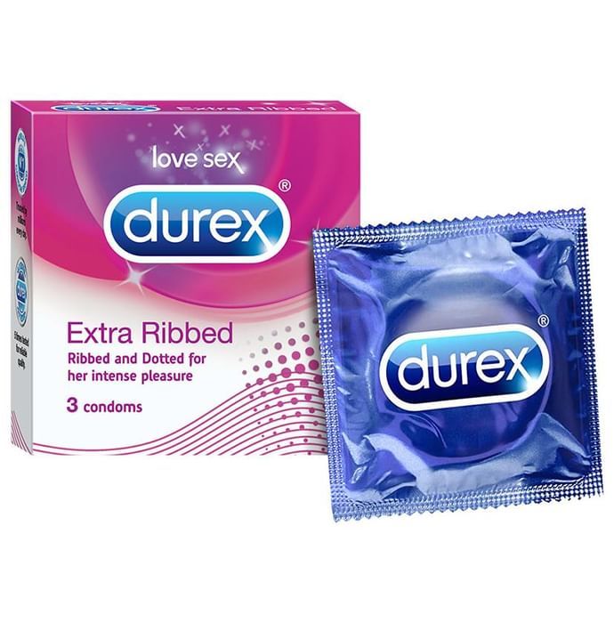 Durex Extra Ribbed Condom by Reckitt Benckiser — photo 1 of 10