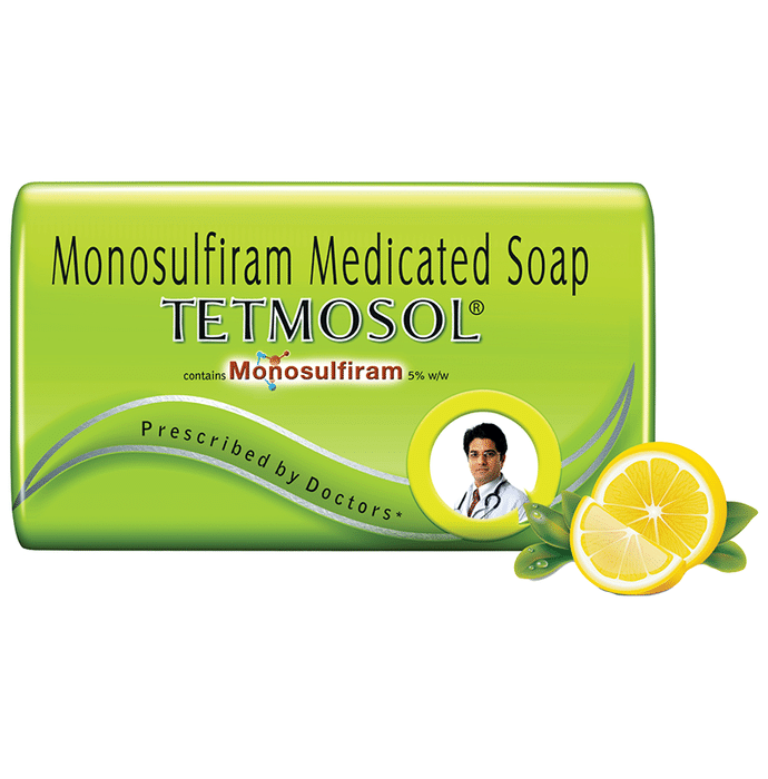 Tetmosol Medicated Soap – Monoulfiram 5% w/w  by Piramal Enterprises Ltd — photo 1 of 6