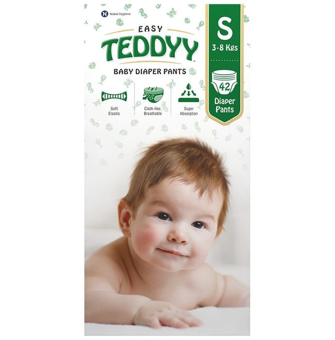 Teddyy Easy Baby Diaper Pants Small