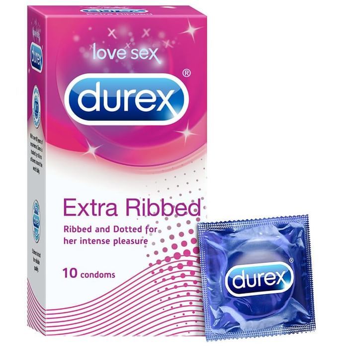 Durex Extra Ribbed Condom