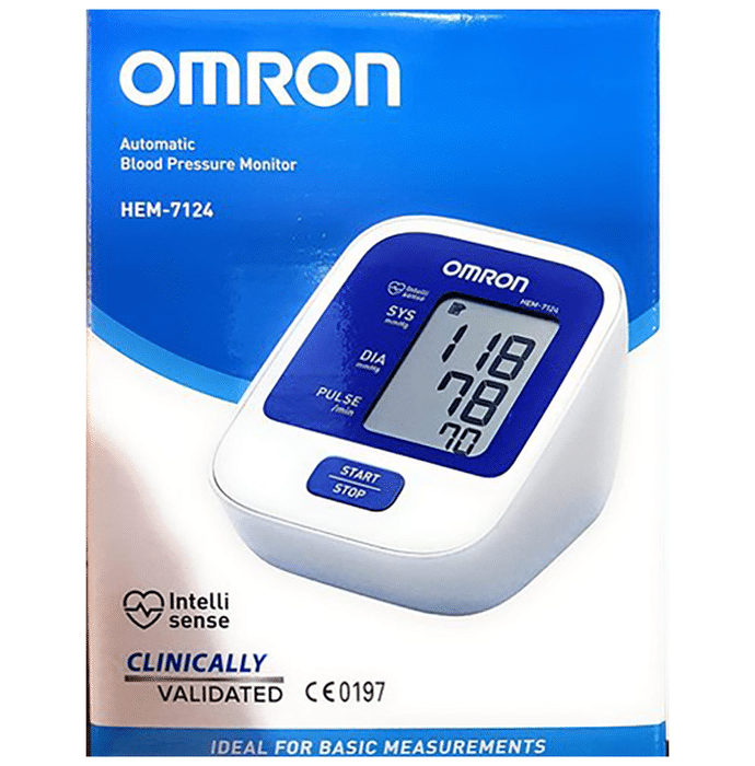 Omron HEM 7124-IN BP Monitor