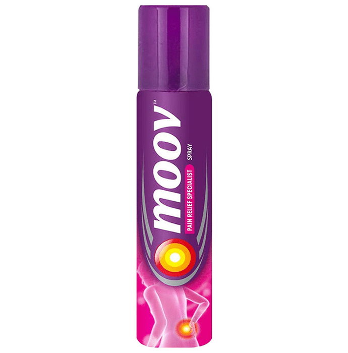 Moov Pain Relief Spray for Back Pain, Joint Pain, Knee Pain, Muscle Pain