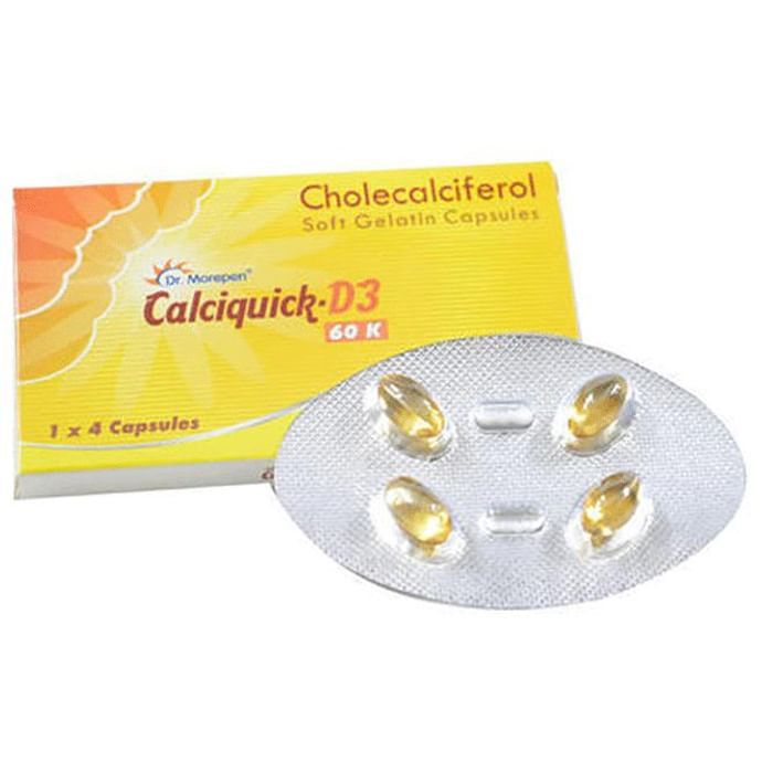 Calciquick D3 60K Capsule