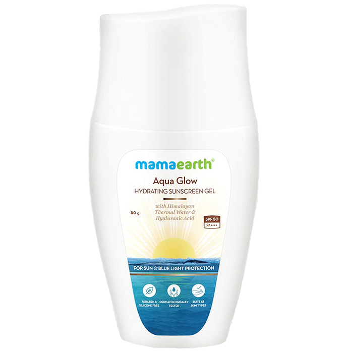 Mamaearth Aqua Glow Hydrating Sunscreen Gel SPF 50 PA++++