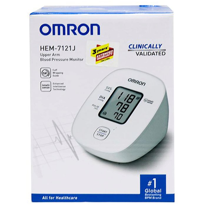 Omron Hem-7121 J BP Monitor