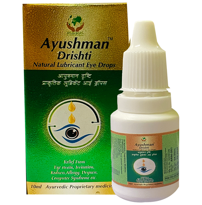Ayushman Drishti Natural Lubricant Eye Drop (10ml Each)