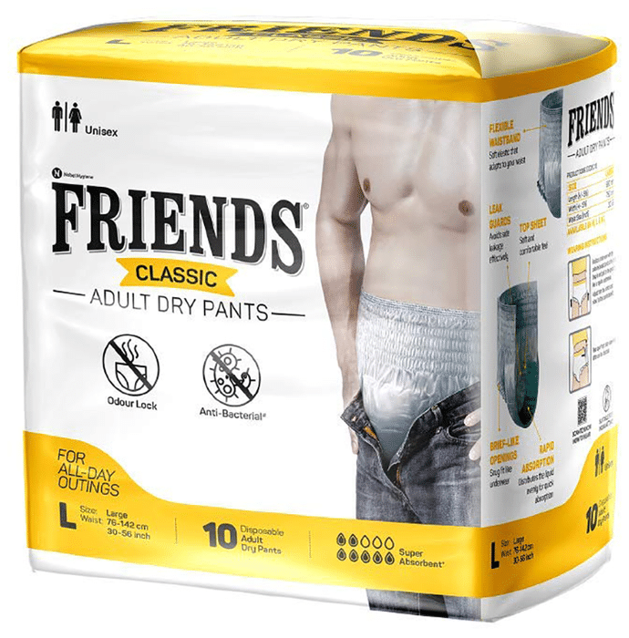 Friends Classic Adult Dry Pants Large