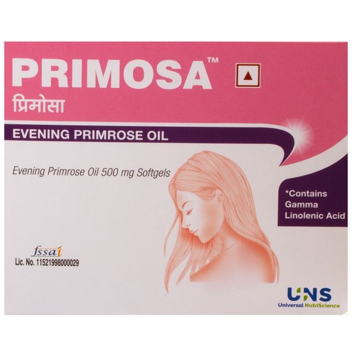 Primosa 500mg Evening Primrose Oil Softgel