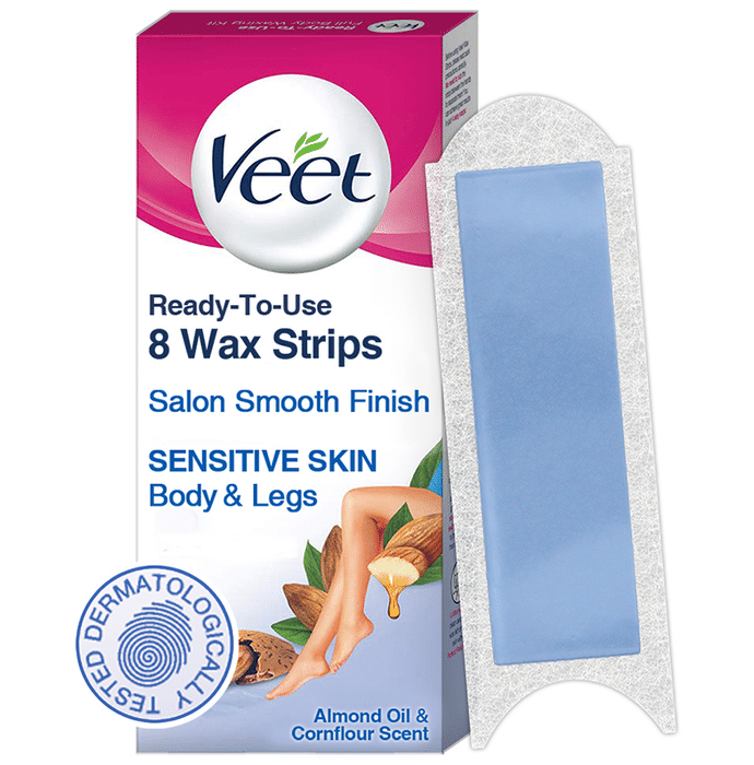 Veet Half Body Waxing Kit for Sensitive Skin