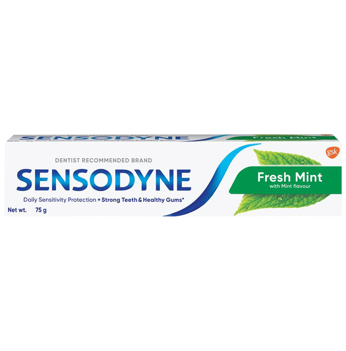 Sensodyne Fresh Mint Sensitive Toothpaste – Potaium nitrate  by GlaxoSmithKline Consumer Healthcare — photo 1 of 7