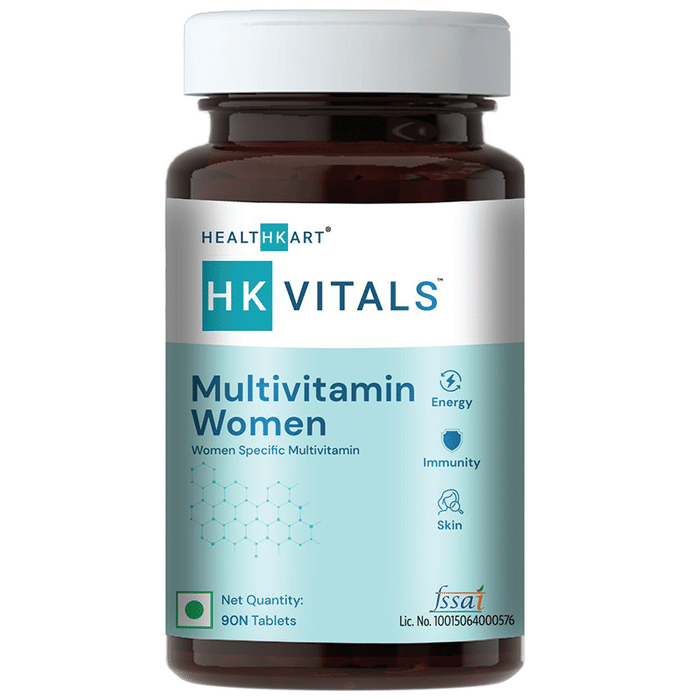 HealthKart HK Vitals Multivitamin Women Tablet – Vitamin Mineral Ginkgo biloba Gineng  by Healthkart — photo 1 of 6