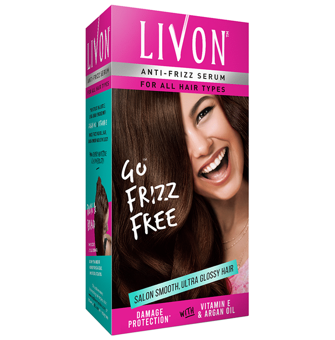 Livon Anti-Frizz Serum for All Hair Types
