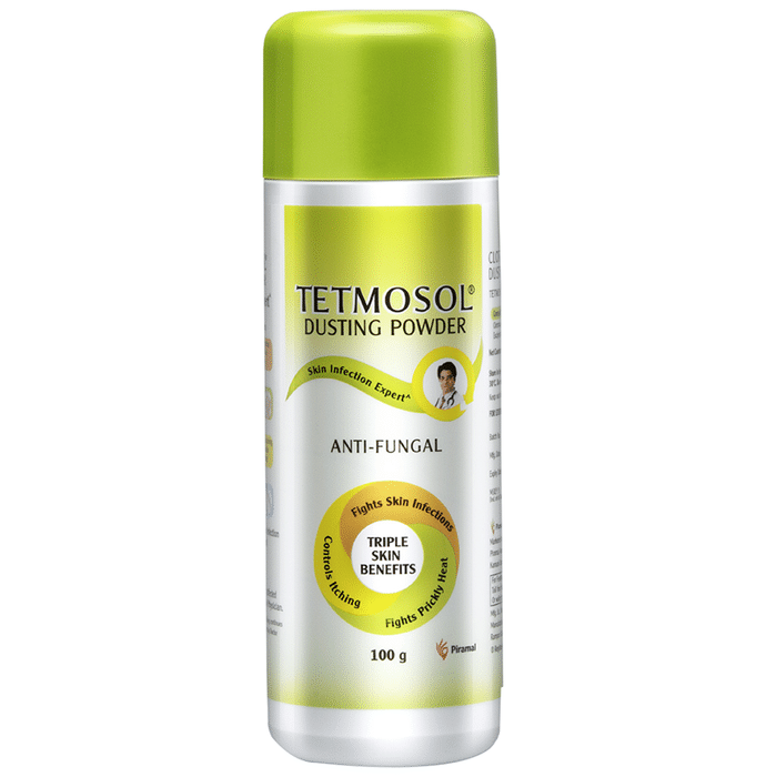 Tetmosol Dusting Powder Anti-Fungal – Clotrimazole  by Piramal Enterprises Ltd — photo 1 of 8