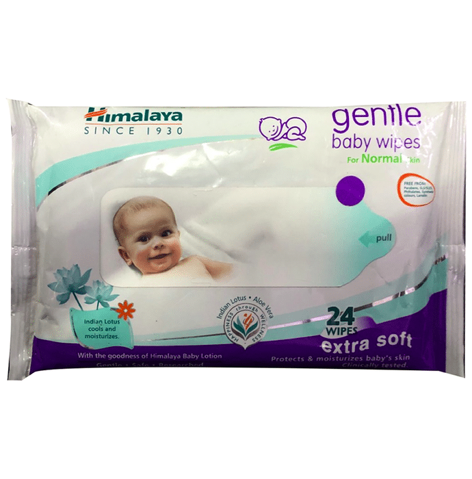 Himalaya Gentle Baby Wipes for Normal Skin