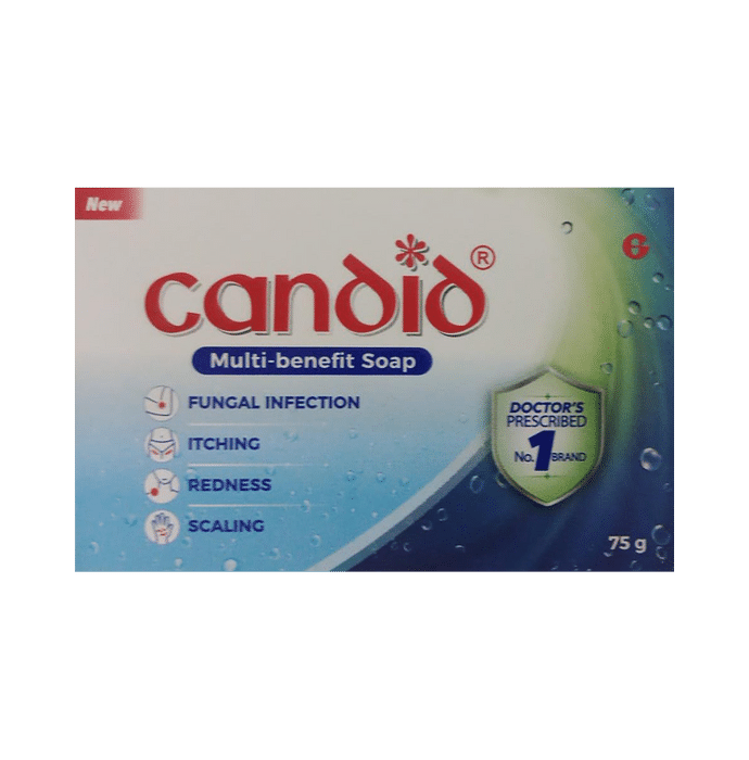 Candid Multi-Benefit Soap – Clotrimazole Excipient by Glenmark Pharmaceuticals Ltd — photo 1 of 2