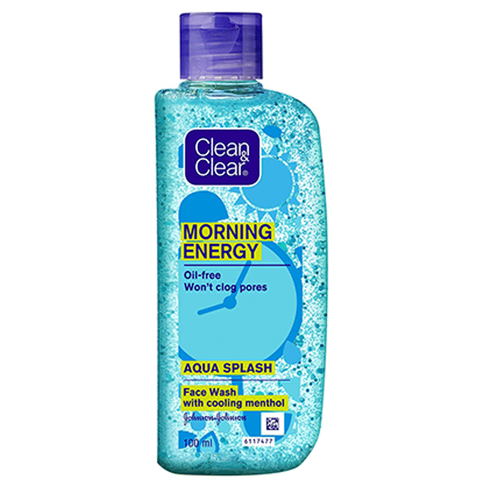 Clean & Clear Morning Energy Aqua Splash Face Wash by Johnson & Johnson Ltd