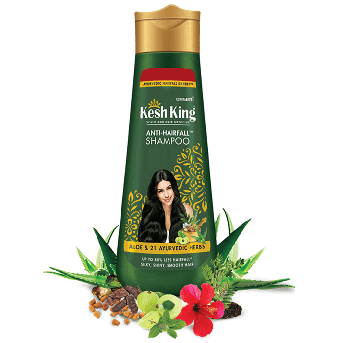 Kesh King Scalp and Hair Medicine Anti-Hairfall Aloe and 21 Herbs Shampoo – Neem 21 mg by Emami Ltd — photo 1 of 5