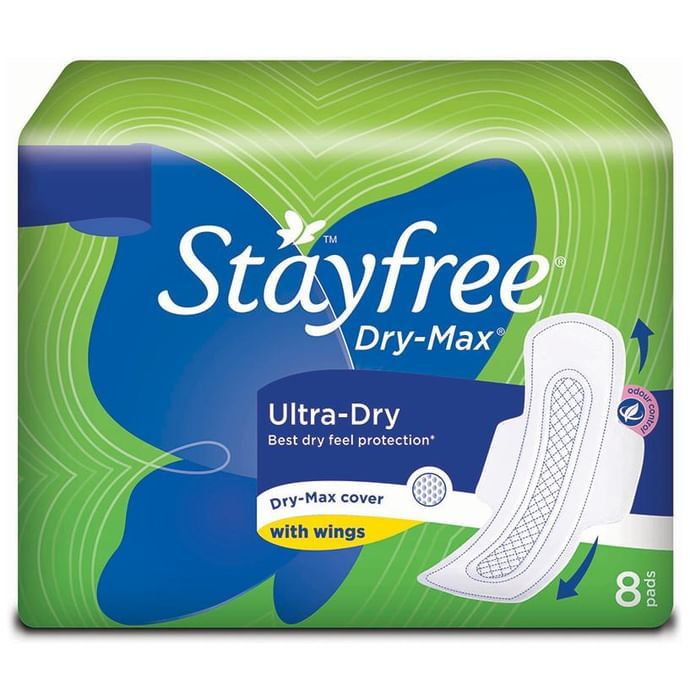 Stayfree Dry-Max Ultra Dry Pads by Johnson & Johnson Ltd — photo 1 of 2