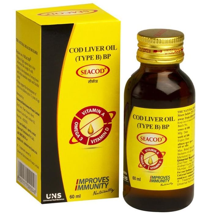 Seacod Cod Liver Oil – Cod liver oil by Universal NutriScience — photo 1 of 3
