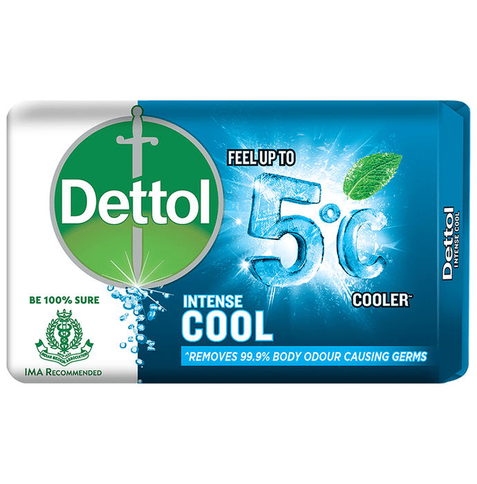 Dettol Intense Cool Menthol Bathing Soap Bar