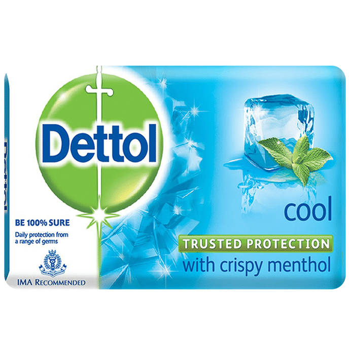Dettol Cool Bathing Soap Bar (125gm Each)
