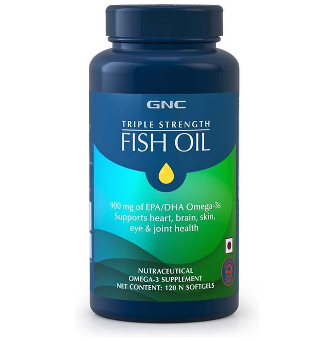 GNC Triple Strength Fish Oil Softgel – Fih oil Omega-3 EPA DHA by Guardian Healthcare Services Pvt Ltd — photo 1 of 4