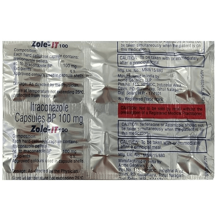 Zole-IT 100 Capsule