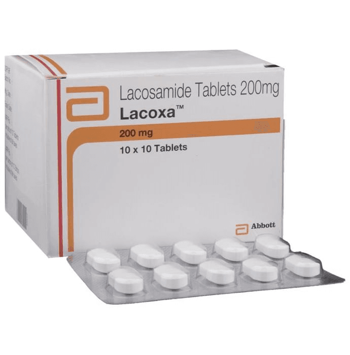Lacoxa 200mg Tablet – Lacosamide (200mg) 200 mg by Abbott — photo 1 of 6