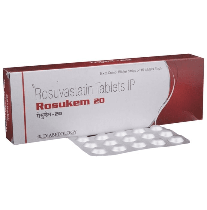 Rosukem 20 Tablet – a586e394-b528-40d6-a476-d30885cd6f25 by Alkem Laboratories Ltd — photo 1 of 6