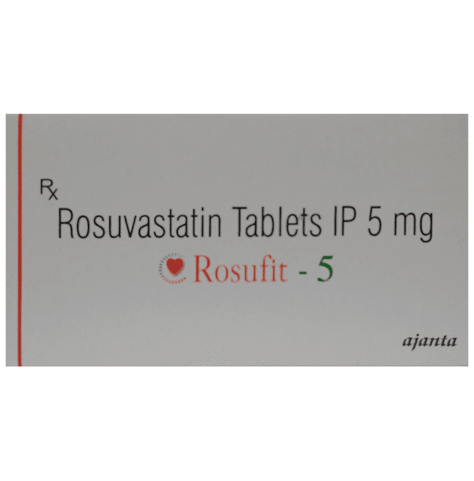 Rosufit 5 Tablet – af82df4c-808e-4ef1-a412-68e779bee767 by Ajanta Pharma Ltd — photo 1 of 4