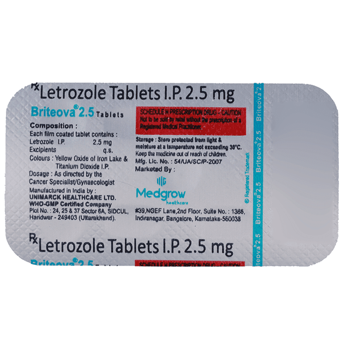 Briteova 2.5mg Tablet