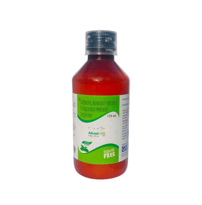 Adcool-OM Gel Mint Sugar Free