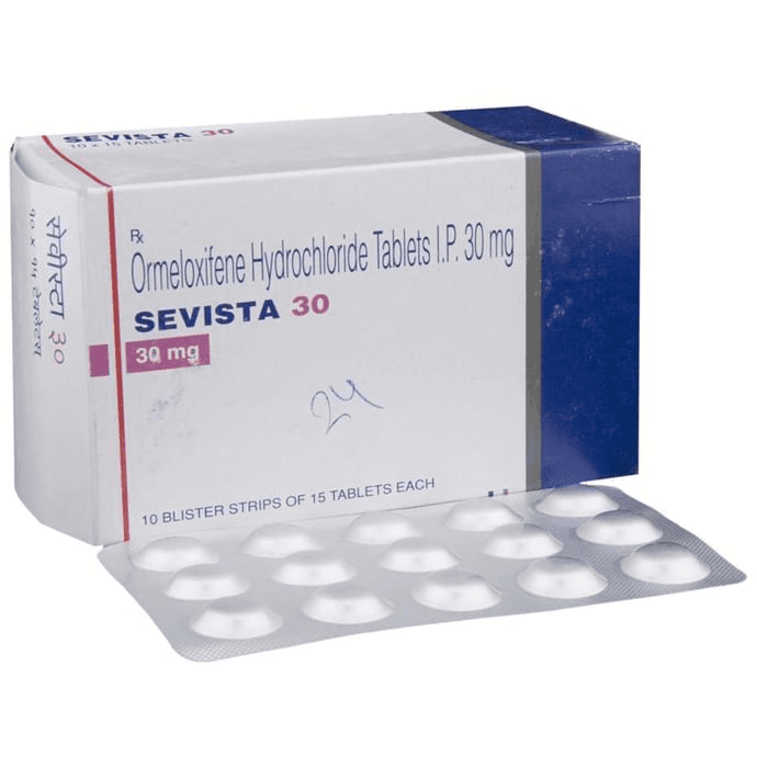 Sevista 30 Tablet – Centchroman (30mg) 30 mg by Torrent Pharmaceuticals Ltd — photo 1 of 6
