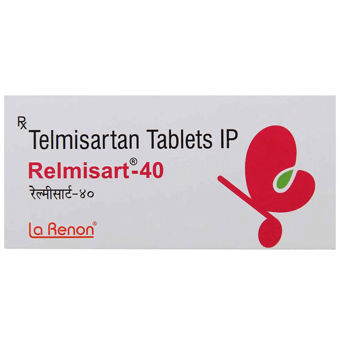 Relmisart 40 Tablet – f0aaae8d-8dcd-4b5e-a3e8-cd61368ee368 by La Renon Healthcare Pvt Ltd — photo 1 of 4