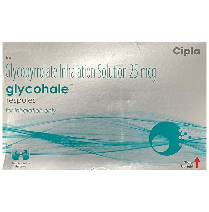 Glycohale Respules 1ml Each – Glycopyrrolate (25mcg) 1 ml by Cipla Ltd — photo 1 of 4