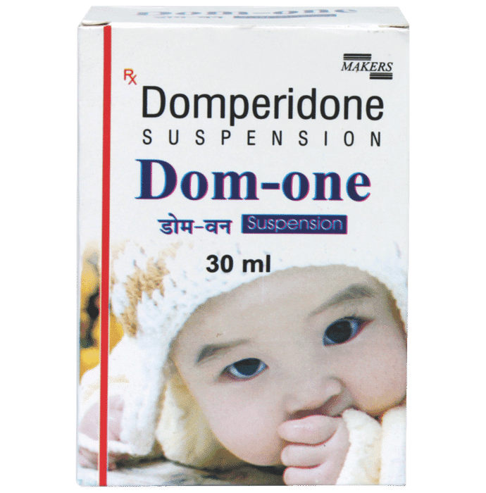 Dom-One Oral Suspension – Domperidone (5mg/5ml) by Makers Laboratories Ltd