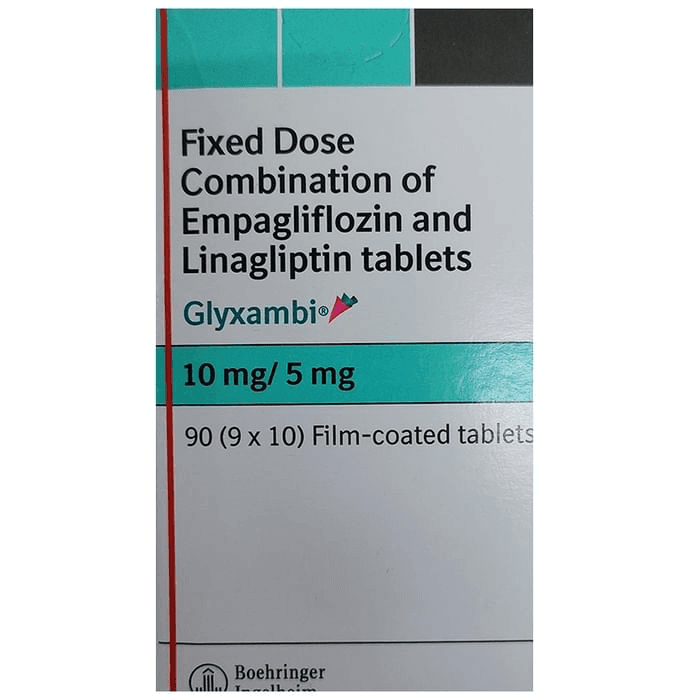 Glyxambi 10mg/5mg Tablet
