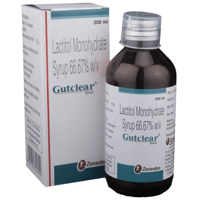 Gutclear Syrup – Lactitol (66.67% w/v) by Zuventus Healthcare Ltd — photo 1 of 5