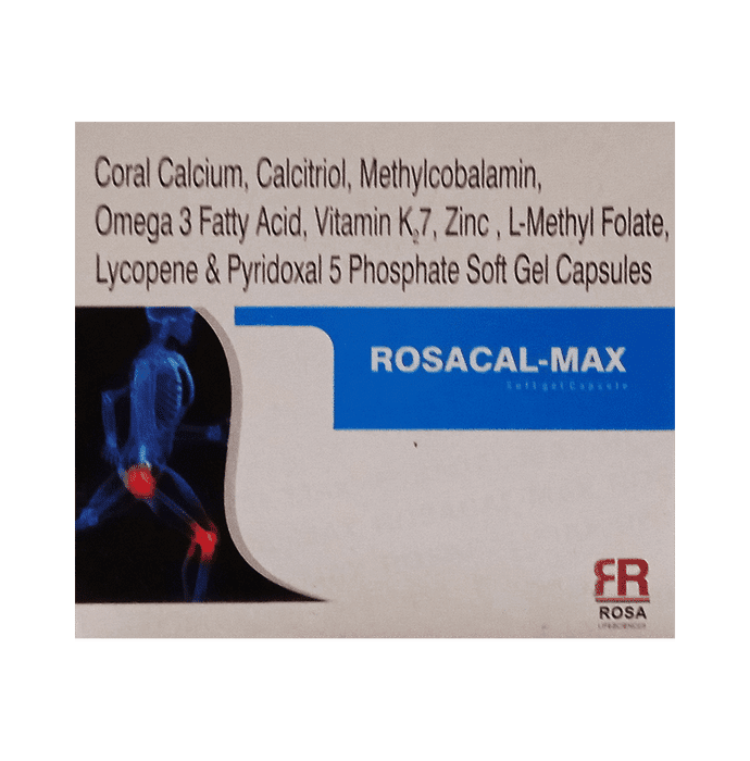 Rosacal-Max Soft Gelatin Capsule