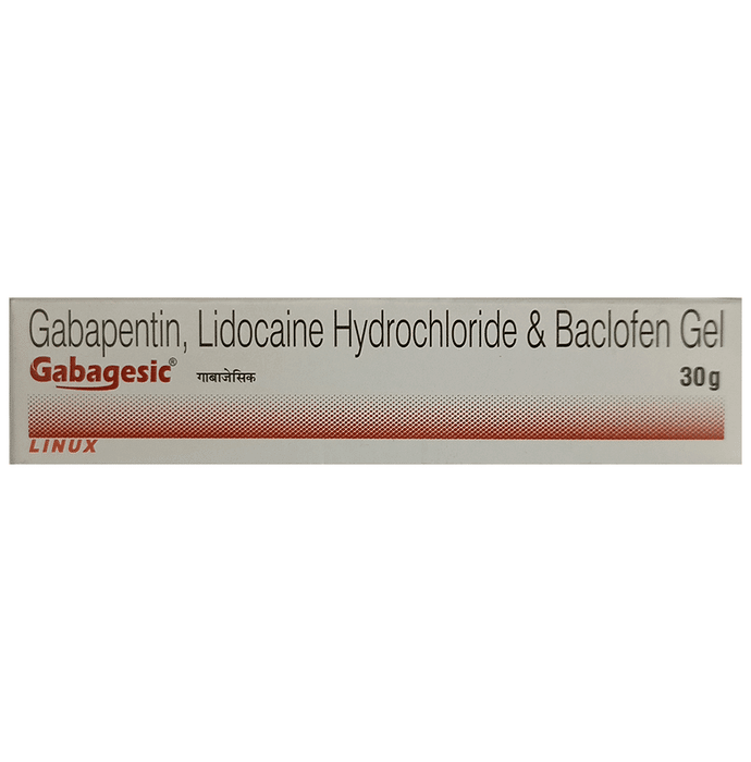 Gabagesic Gel – Gabapentin (6% w/w) by Linux Laboratories — photo 1 of 3