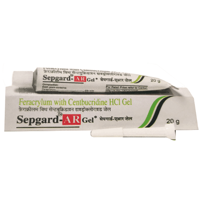 Sepgard AR Gel – Centbucridine (0.5% w/w) by Themis Medicare Ltd