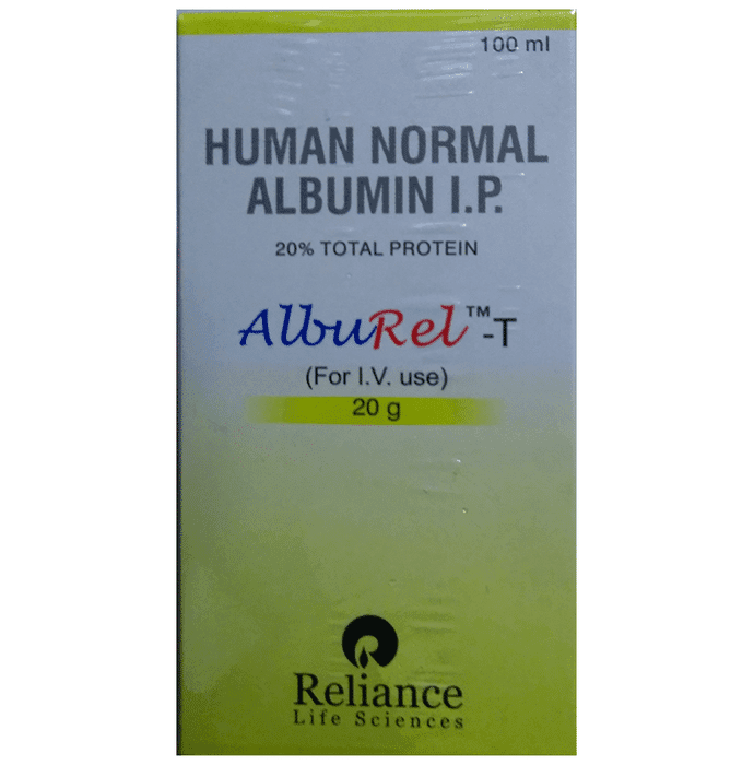 Alburel-T Injection – Albumin (20%) by Reliance Life Sciences — photo 1 of 3