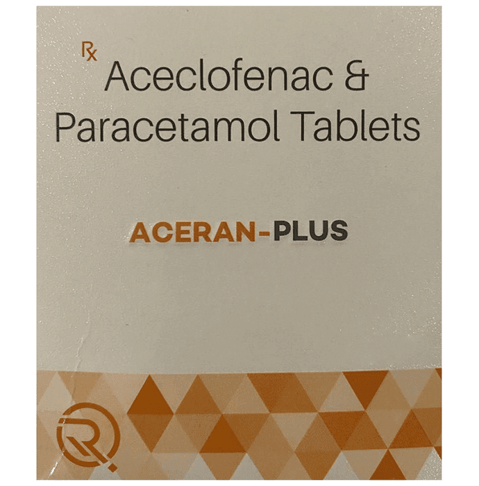 Aceran-Plus Tablet – Aceclofenac (100mg) by Remeris Pharma Pvt. Ltd. — photo 1 of 3