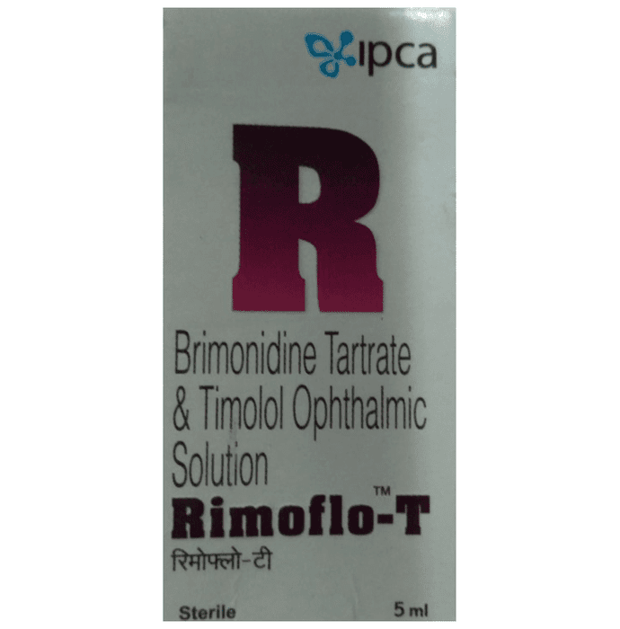 Rimoflo-T Ophthalmic Solution – Timolol (0.5% w/v) by Ipca Laboratories Ltd — photo 1 of 2