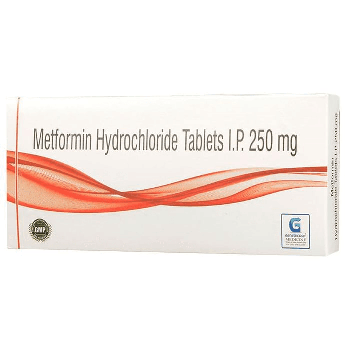 Genericart Metformin Hydrochloride 250mg Tablet – 0b1b2645-7d5b-47f0-a2ea-3a8aaa87d233 by Swast Aushadhi Seva Generic Medicine Store