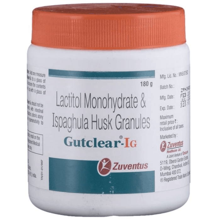 Gutclear-IG Granules – ab4c147d-0b01-4801-908d-6c5920886c7d by Zuventus Healthcare Ltd — photo 1 of 2